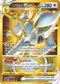 Arceus VSTAR (184/172) [Épée et bouclier : étoiles brillantes] 