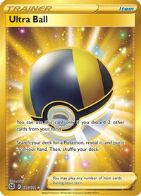 Ultra Ball (Secret) (186/172) - SWSH09 Brilliant Stars Holofoil