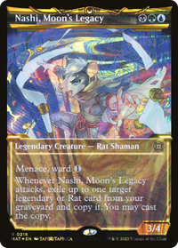 Nashi, Moon's Legacy (Showcase Halo Foil) [March of the Machine: The Aftermath]