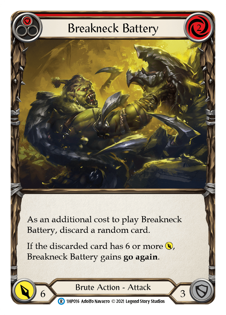 Breakneck Battery (Red) [1HP016] (History Pack 1) - POKÉ JEUX