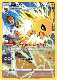 Jolteon (TG04/TG30) - SWSH09 Brilliant Stars Trainer Gallery Holofoil