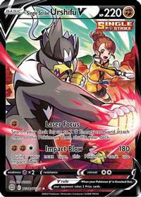 Single Strike Urshifu V (TG18/TG30) - SWSH09 Brilliant Stars Trainer Gallery Holofoil