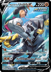 Rapid Strike Urshifu V (TG20/TG30) - SWSH09 Brilliant Stars Trainer Gallery Holofoil