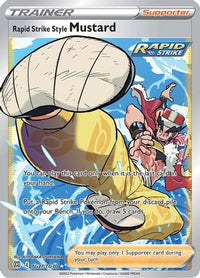 Rapid Strike Style Mustard (TG27/30)  - SWSH09 Brilliant Stars Trainer Gallery Holofoil