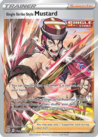 Single Strike Style Mustard (TG28/TG30) - SWSH09 Brilliant Stars Trainer Gallery Holofoil