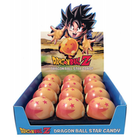DRAGON BALL Z - BALL - RED STAR CANDY - CDU — LOT × 12 (Special Order)