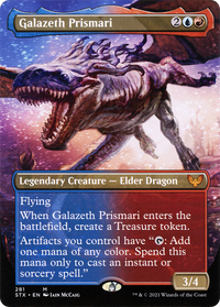 Galazeth Prismari (Borderless Alternate Art) [Strixhaven: School of Mages]