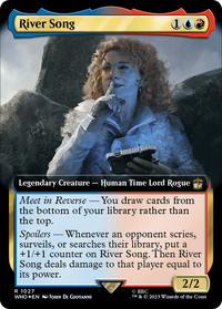 River Song (Extended Art) (Surge Foil) [Doctor Who]