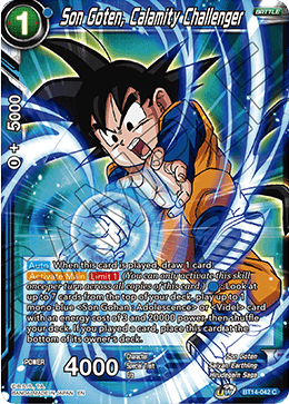 Son Goten, Calamity Challenger (BT14-042) [Cross Spirits] - POKÉ JEUX