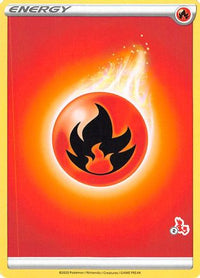 Fire Energy (# Cinderace Stamped) ) - Battle Academy 2022