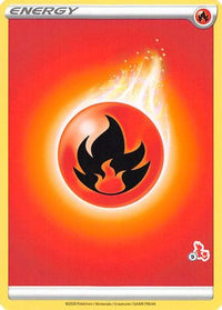 Fire Energy (# Cinderace Stamped) ) - Battle Academy 2022