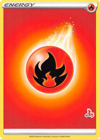 Fire Energy (# Cinderace Stamped) ) - Battle Academy 2022