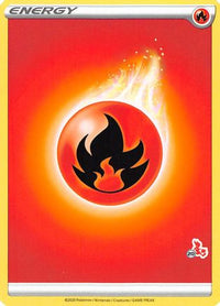 Fire Energy (# Cinderace Stamped) ) - Battle Academy 2022