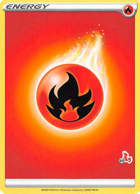 FireEnergy (# Cinderace Stamped) ) - Battle Academy 2022