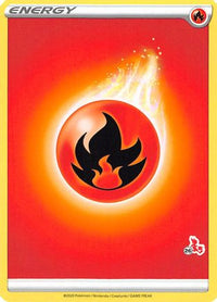 FireEnergy (# Cinderace Stamped) ) - Battle Academy 2022