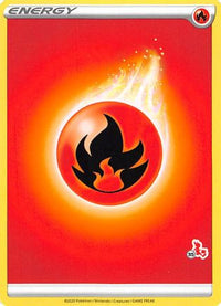 Fire Energy (# Cinderace Stamped) ) - Battle Academy 2022