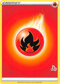 Fire Energy (# Cinderace Stamped) ) - Battle Academy 2022