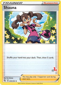 Shauna (# Cinderace Stamped) (240/264)  - Battle Academy 2022