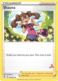 Shauna (# Cinderace Stamped) (240/264)  - Battle Academy 2022