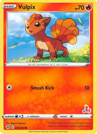 Vulpix (# Cinderace Stamped) (29/264)  - Battle Academy 2022