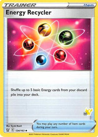 Recycleur d'énergie (124/163) (Timbre Pikachu #32) [Battle Academy 2022] 