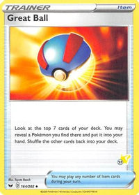 Great Ball (# Pikachu Stamped) (164/202)  - Battle Academy 2022