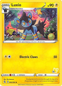Luxio (# Pikachu Stamped) (92/264)  - Battle Academy 2022