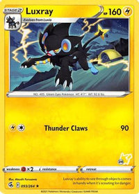 Luxray (# Pikachu Stamped) (93/264)  - Battle Academy 2022