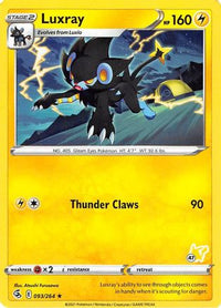 Luxray (# Pikachu Stamped) (93/264)  - Battle Academy 2022
