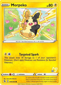 Morpeko (# Pikachu Stamped) (109/264)  - Battle Academy 2022