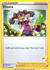 Shauna (# Pikachu Stamped) (240/264)  - Battle Academy 2022