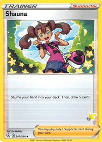 Shauna (# Pikachu Stamped) (240/264)  - Battle Academy 2022
