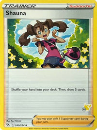 Shauna (# Pikachu Stamped) (240/264)  - Battle Academy 2022