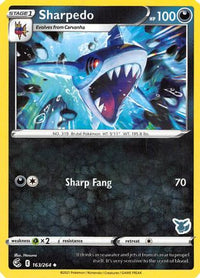 Sharpedo (Eevee Stamped) (163/264)  - Battle Academy 2022
