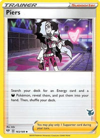 Piers (Eevee Stamped) (165/189)  - Battle Academy 2022