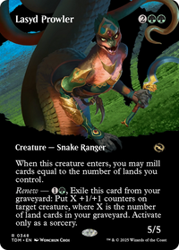 Lasyd Prowler (Borderless) (TDM-348) - Tarkir: Dragonstorm Foil