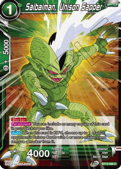 Saibaiman, Unison Sapper (BT15-086) [Saiyan Showdown] - POKÉ JEUX