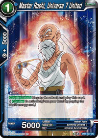 Master Roshi, Universe 7 United (Reprint) (DB1-027) [Battle Evolution Booster] - POKÉ JEUX