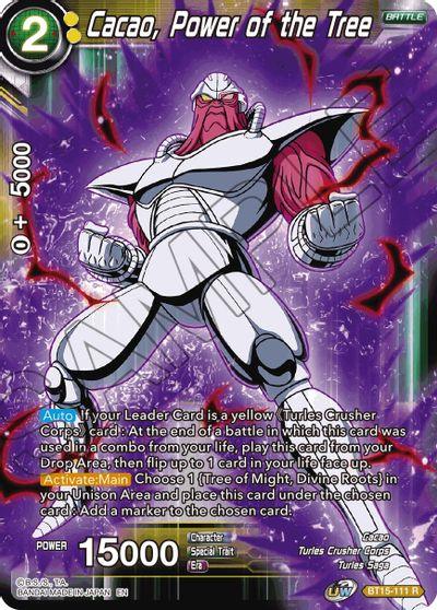 Cacao, Power of the Tree (BT15-111) [Saiyan Showdown] - POKÉ JEUX