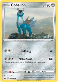 Cobaltium (114/198) (Thème Deck exclusif) [Épée et bouclier : Chilling Reign] 