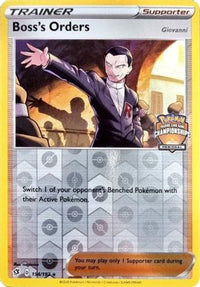 Boss's Orders (Regional Championships) (154/192) - League & Championship Cards Reverse Holofoil