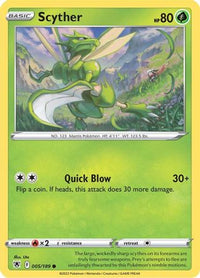 Scyther (5/189)  - SWSH10 Astral Radiance