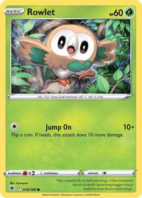 Rowlet (19/189)  - SWSH10 Astral Radiance
