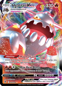 Heatran VMAX (26/189)  - SWSH10 Astral Radiance Holofoil