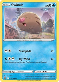 Swinub (031/189) [Épée et bouclier : Radiance astrale] 