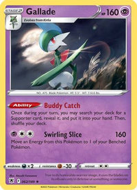 Gallade (62/189) - SWSH10 Astral Radiance Holofoil