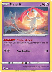 Mesprit (66/189)  - SWSH10 Astral Radiance Holofoil