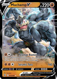 Machamp V (72/189)  - SWSH10 Astral Radiance Holofoil