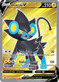 Luxray V (Full Art) (168/189) - SWSH10 Astral Radiance Holofoil