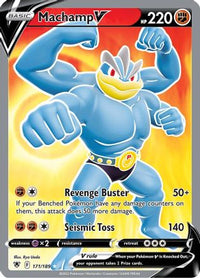 Machamp V (Full Art) (171/189) - SWSH10 Astral Radiance Holofoil